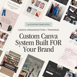 Done for YOU Custom Canva Design System