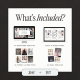 Canva Template Bundle - Web + Email + Social