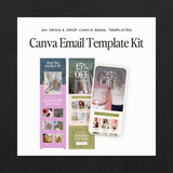 Canva Template Bundle - Web + Email + Social