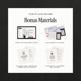 Canva Template Bundle - Web + Email + Social