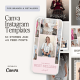 Canva social media template kit by simplylynnscreative with customizable designs for Instagram, Facebook, and other platforms.
