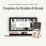 Canva website banner template kit by simplylynnscreative featuring customizable designs for online banners and digital marketing.