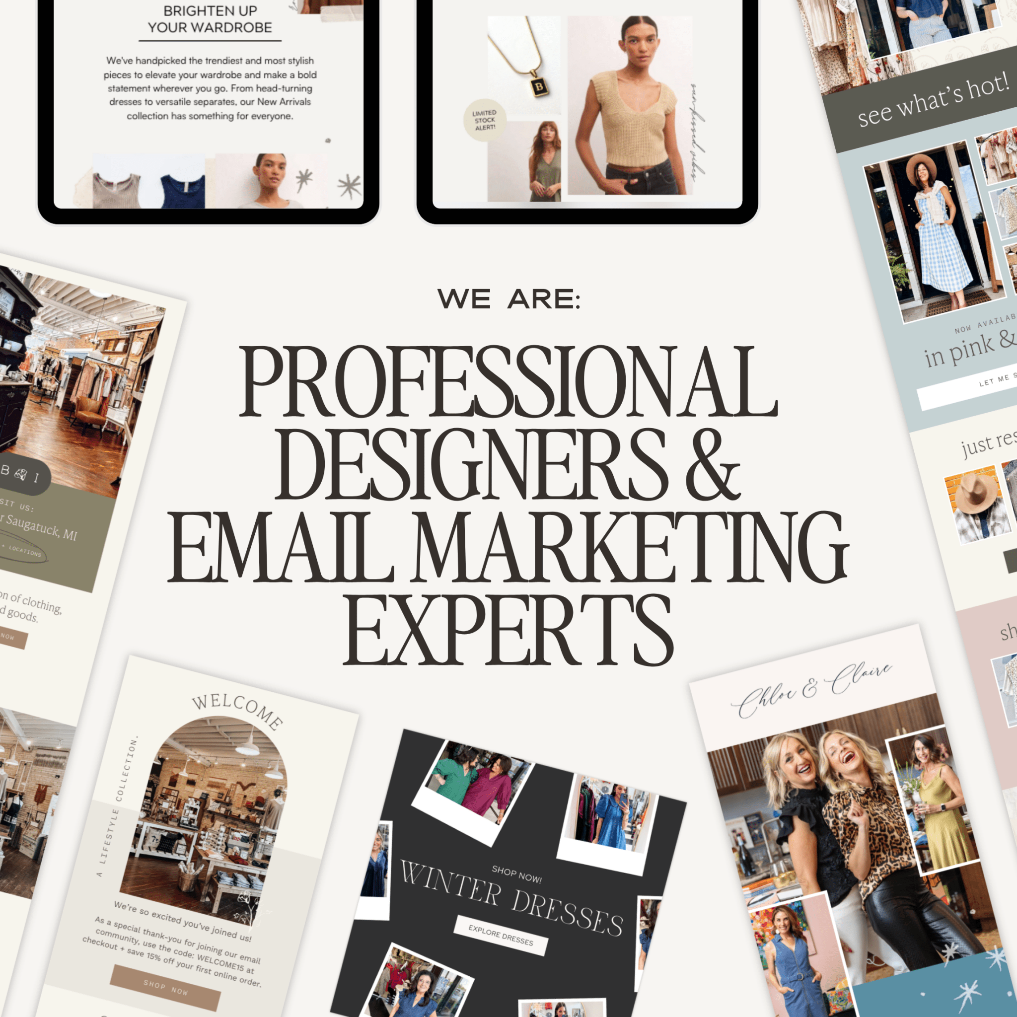 Done for YOU Custom Canva Design System by Simply Lynn's Creative, showcasing personalized templates and branding elements.