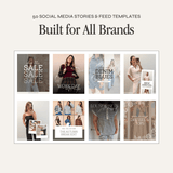 Canva social media template kit by simplylynnscreative featuring customizable design layouts for engaging posts and stories
