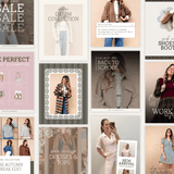 Canva social media template kit by simplylynnscreative featuring customizable designs for posts and stories.